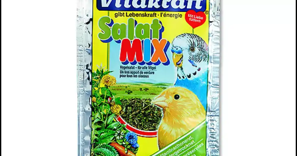Cenová Bomba Krmivo Vitakraft Vogel Salat Mix doplňkové, bylinky 10g