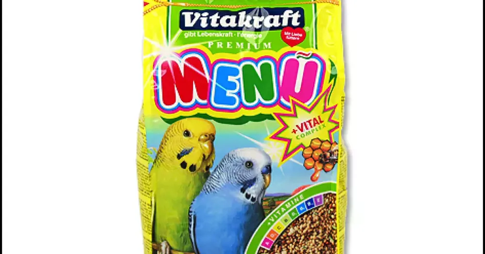 Krmivo Vitakraft Vital Menu andulka 1kg Bezpečná Platba