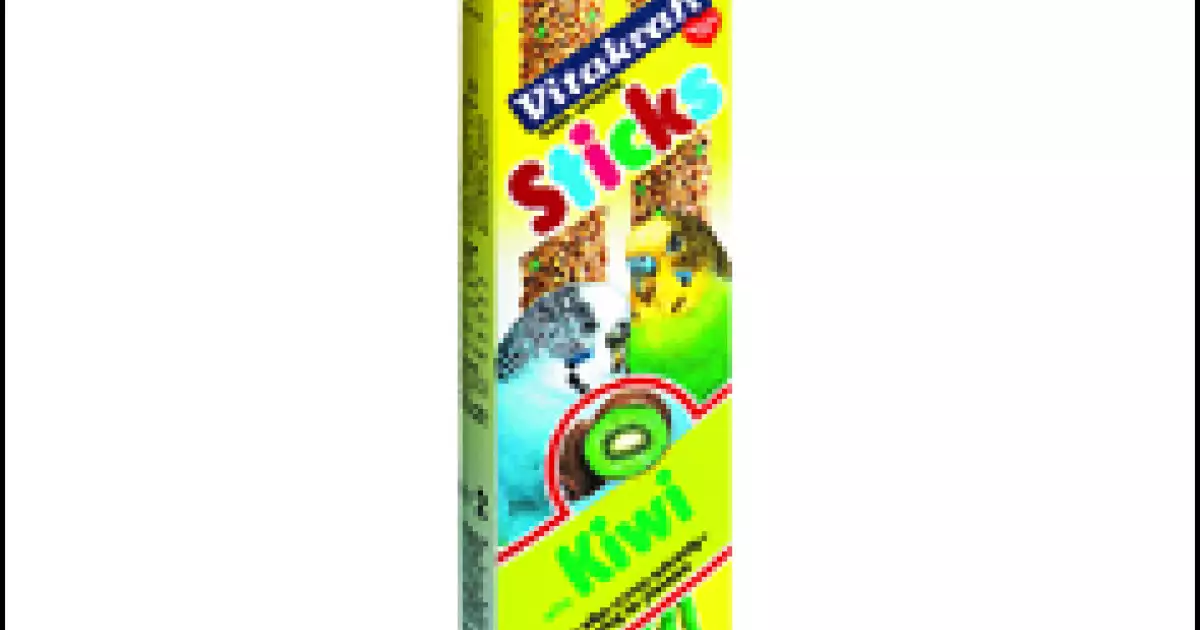 Nejlepší Volba Tyčinky Vitakraft Kracker andulka, s kiwi a citrusy 2ks