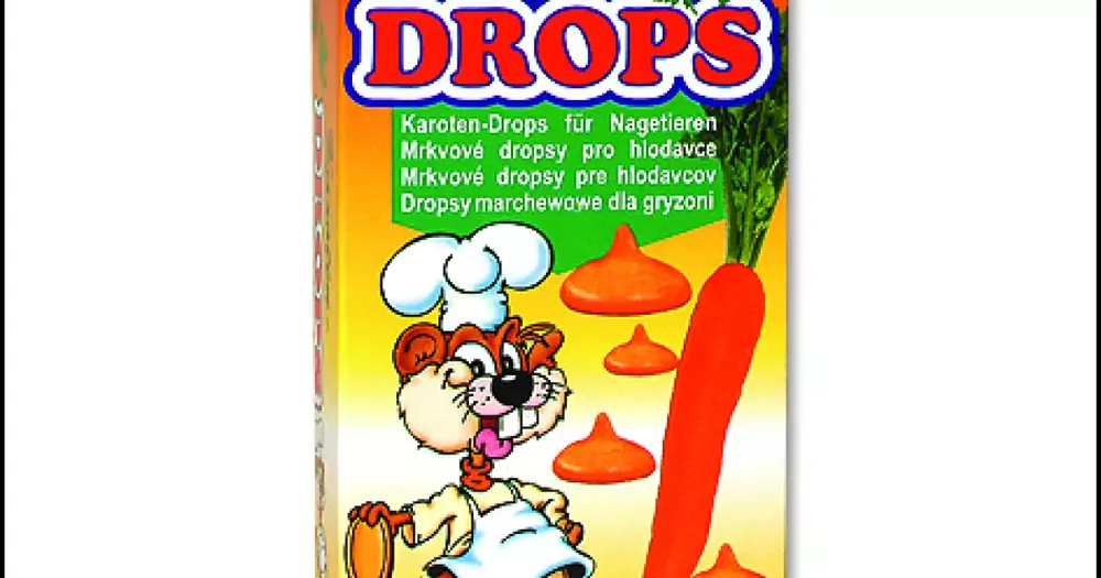 Pochoutka Dafiko Mlsoun mrkvové dropsy 75g Cenová Bomba