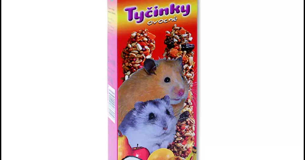 Akce Tyčinka Avicentra Deluxe malý hlodavec, s ovocem 2ks