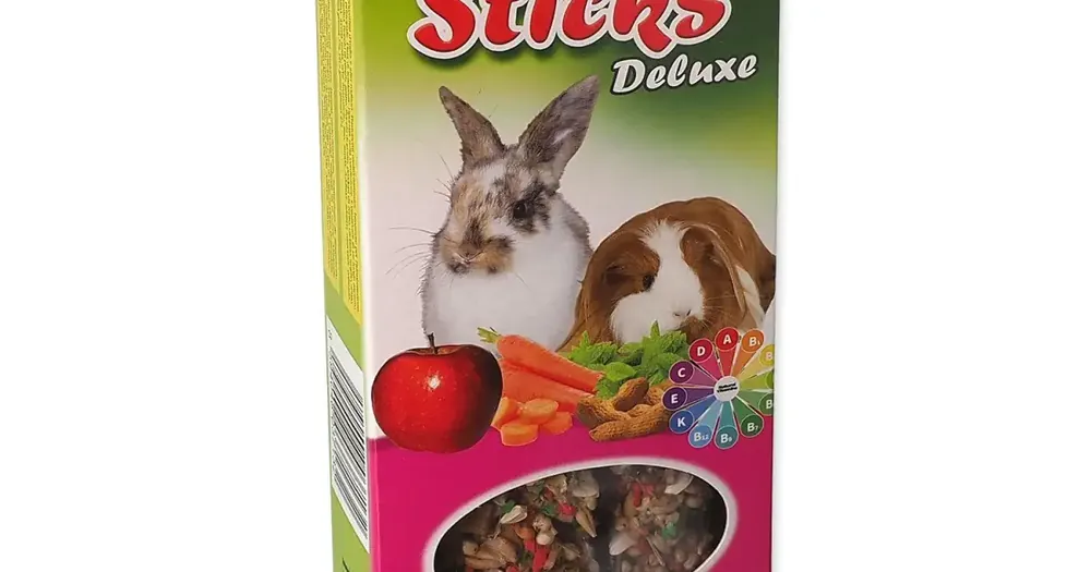 Finální Výprodej Tyčinka Avicentra Deluxe velký hlodavec, s vitamíny a medem 2ks