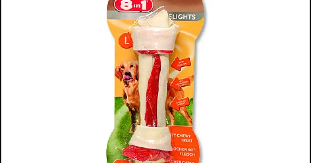 Pouze Dnes Pochoutka 8in1 Delights kost žvýkací L