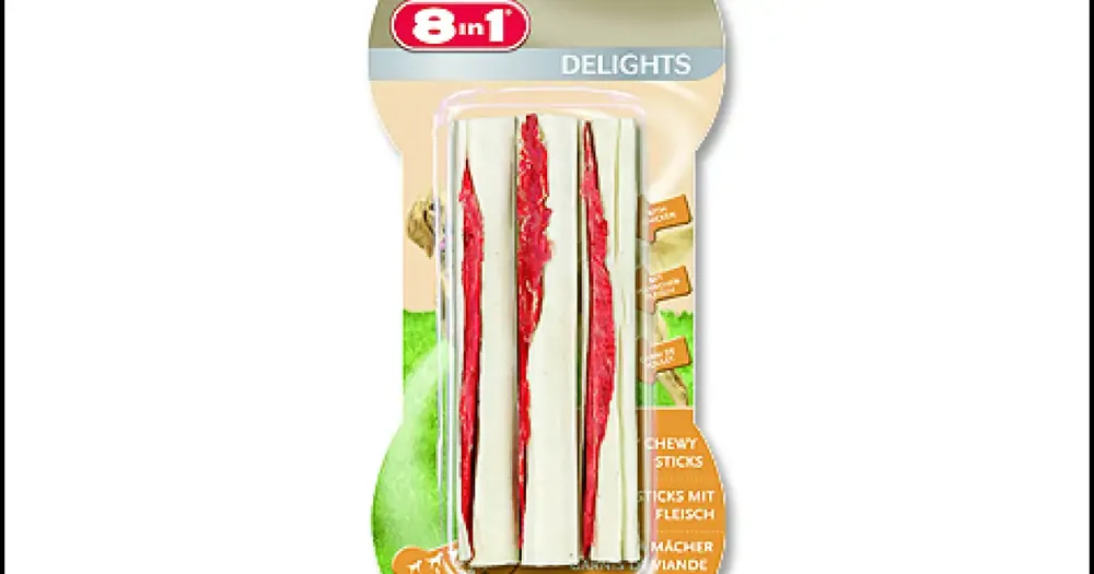Odeslání Ihned Pochoutka 8in1 Delights kost žvýkací 3ks