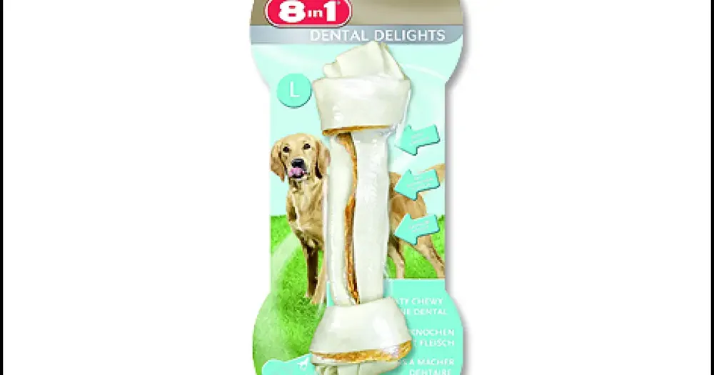 Pochoutka 8in1 Delights Dental kost žvýkací L Cenový Hit