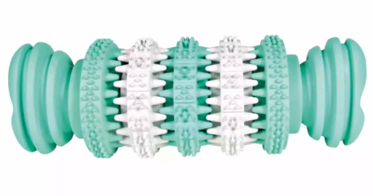DENTAfun masážní kost s mátou 11cm - TRIXIE Finální Výprodej