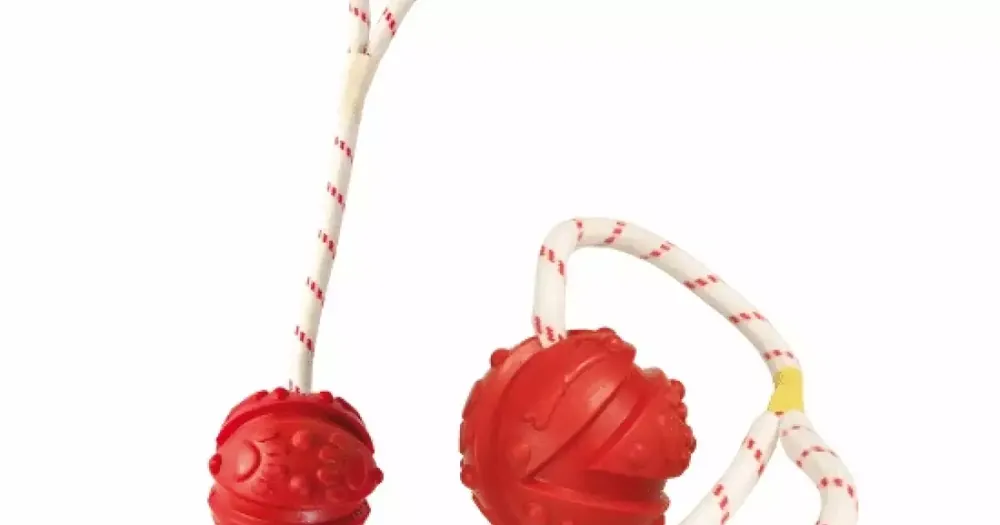 Plovoucí vrhací míč na šňůře malý 4,5cm/35cm Autentický