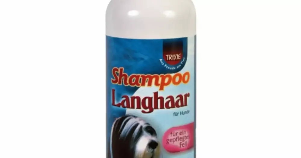 Novinka Langhaar, šampon pro dlouhou srst (i pro citlivé psy), 250ml, Trixie