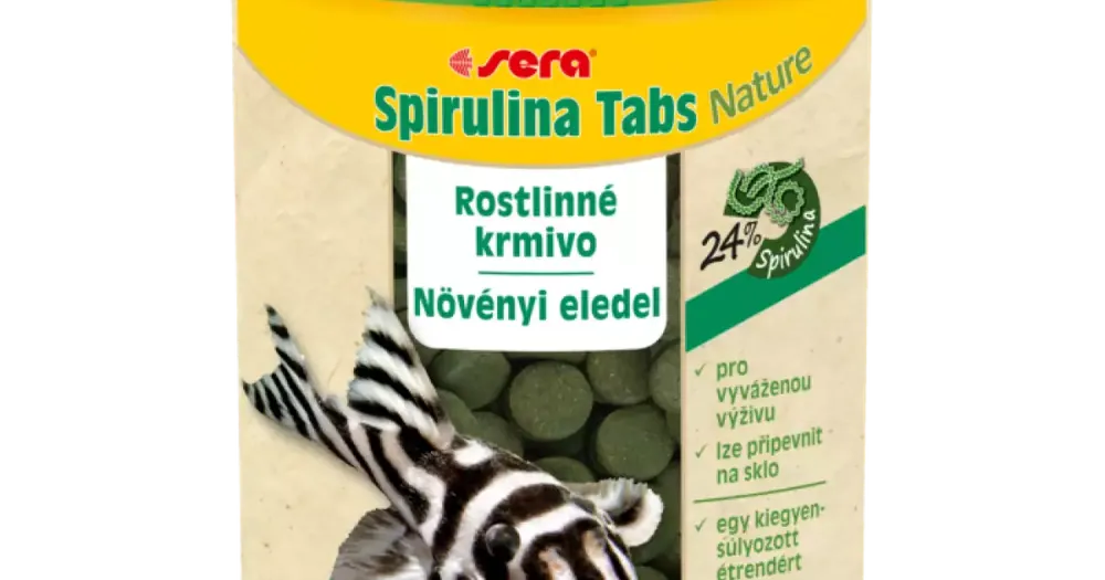 SERA Spirulina tabs 100ml 100tab. 60g Akční Nabídka