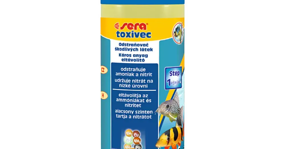 Nízká Cena SERA Toxivec 250ml