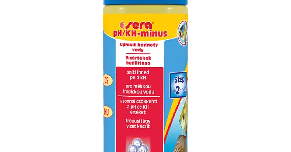 Ověřený SERA PH-minus 100ml pro 400l