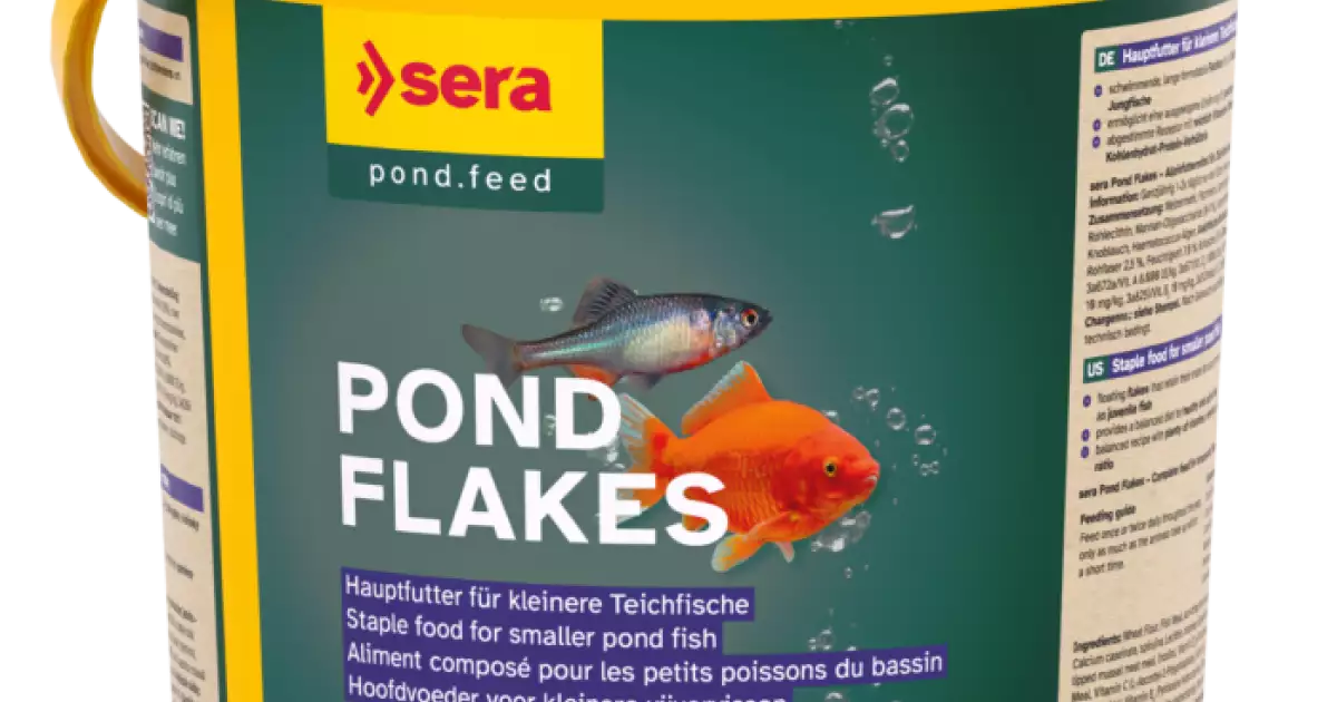 Levný SERA Pond Flakes 3,8 L (560 g)