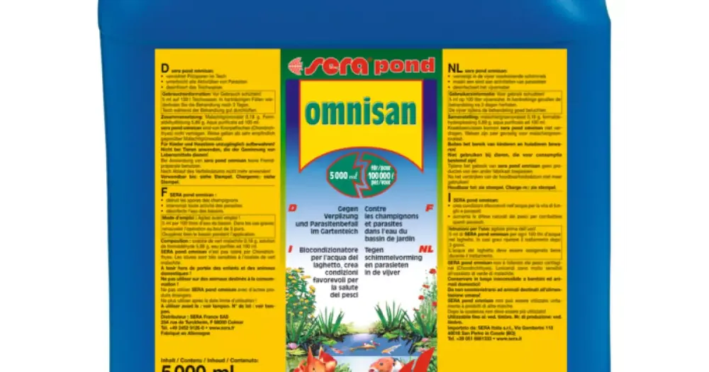 SERA pond omnisan 5.000 ml Dokud Zásoby Vydrží