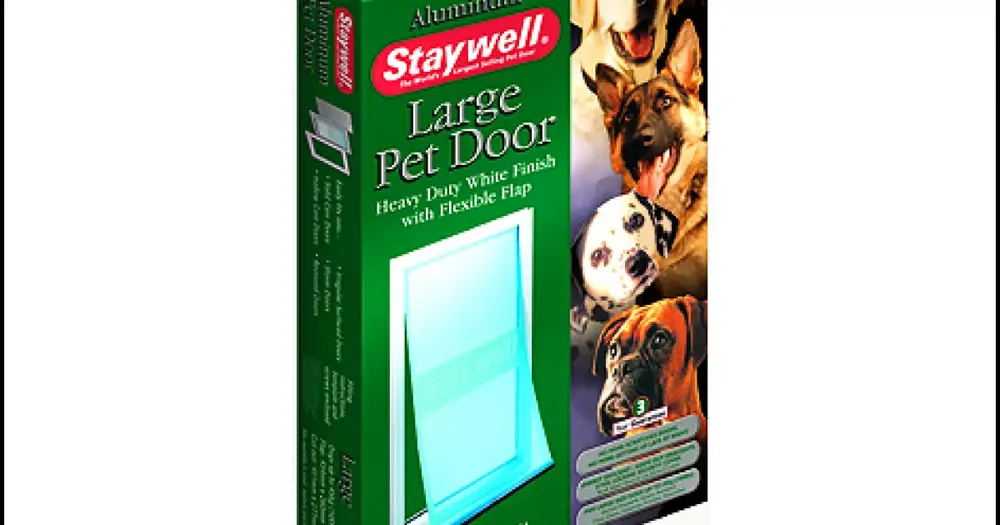 Zlevněný Dvířka PetSafe hliníková s flexibilním flapem, výřez 45,1x27,7cm