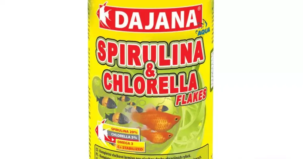 Rychlé Dodání Dajana Spirulina Chlorella 100ml 20g
