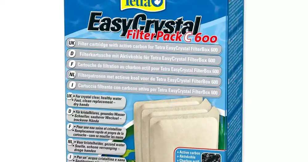 Odeslání Ihned Náplň Tetra EasyCrystal aktivní uhlí 600