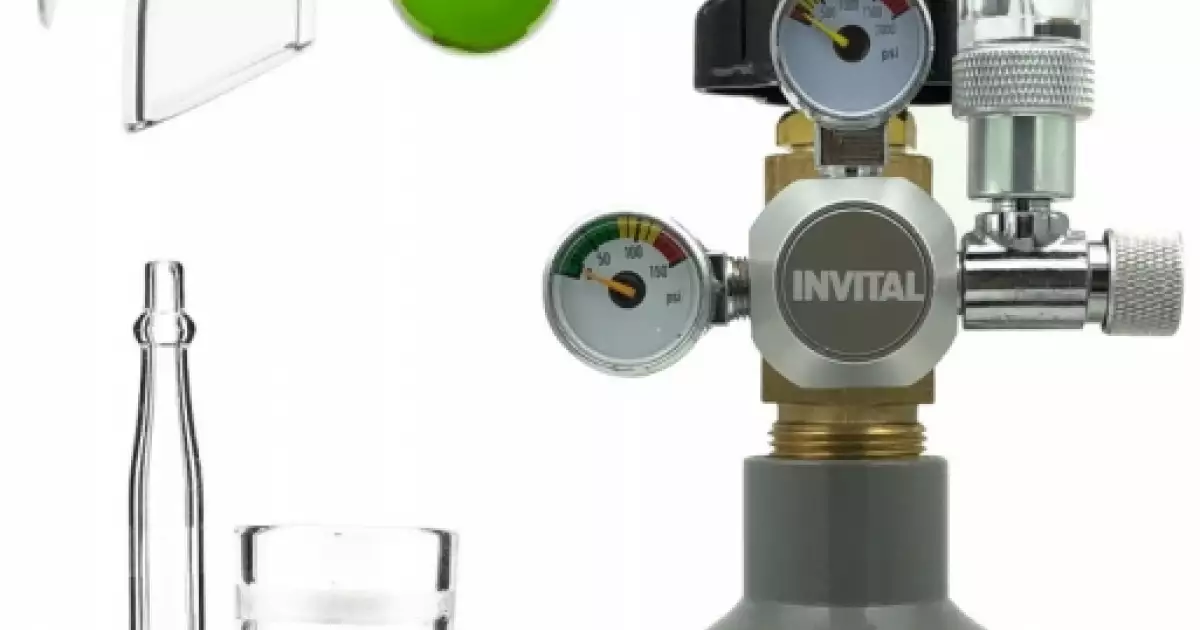 Zlevněný CO2 set Standard bez nočního vypínání s 5l lahví s příslušenstvím