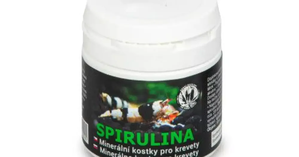 Super Cena Minerální kostky pro krevety „Spirulina“
