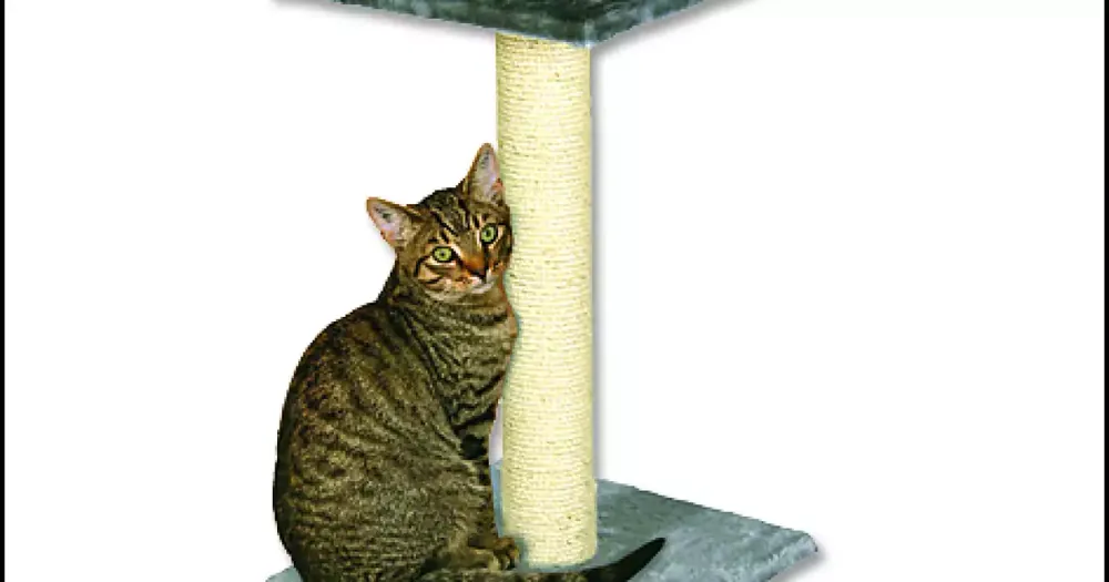 Odpočívadlo Magic Cat Beata šedé 38x38x60cm Autentický