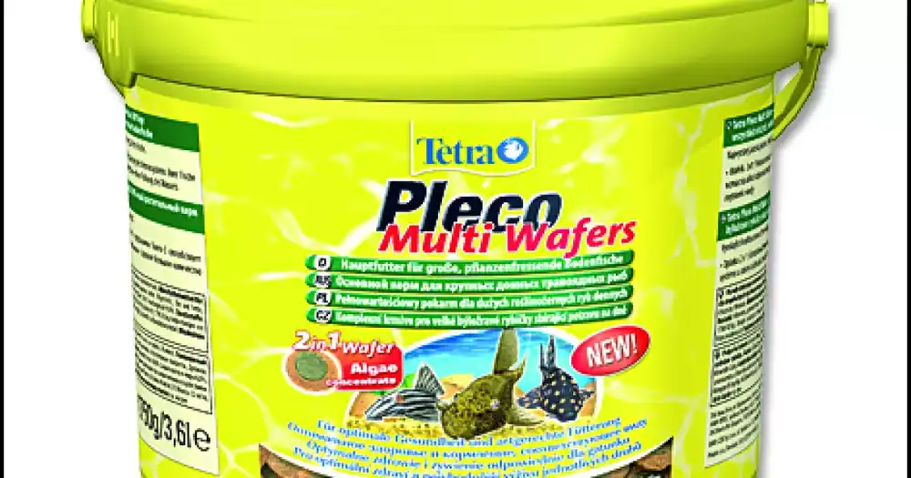 Krmivo Tetra Pleco Spirulina Wafers 3,6l Rychlé Dodání