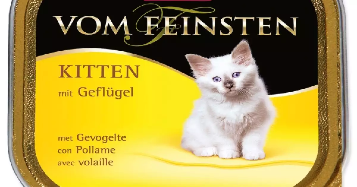 Nejprodávanější Paštika Animonda Vom Feinstein Kitten drůbež 100g