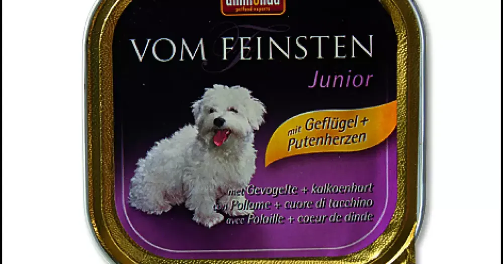 Paštika Animonda junior kuře + krůtí srdce (150g) Nízká Cena