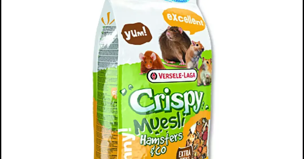 Krmivo Versele-Laga Crispy Muesli křeček & spol. 400g Speciální Cena