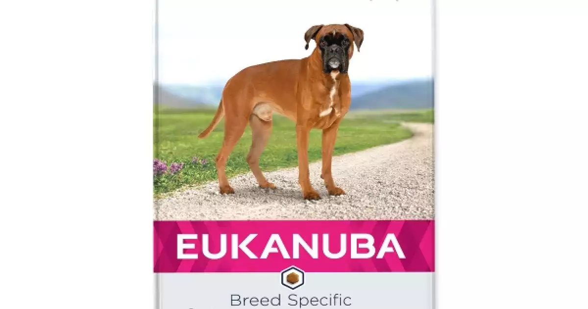 Novinka Krmivo EUKANUBA Boxer 12kg