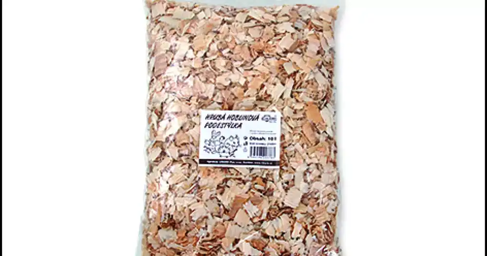 Hrubá hoblinová podestýlka 10l Cenově Výhodný