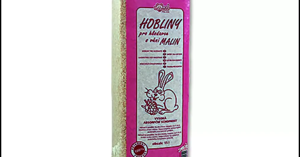 Hobliny s vůní malin 15l Akce