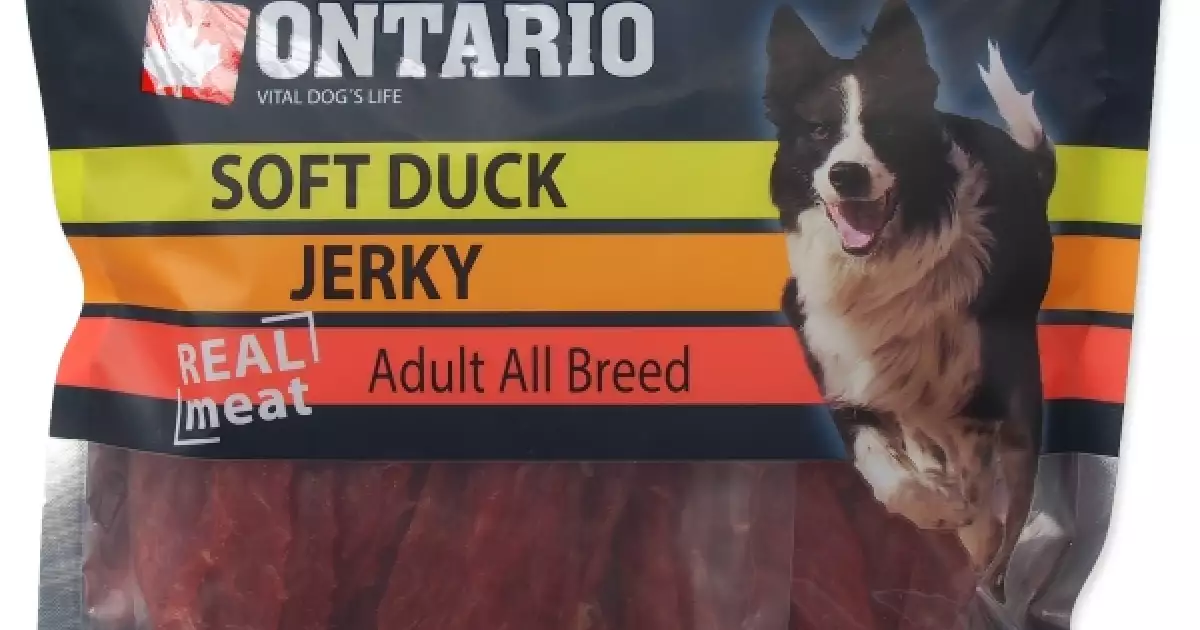 Pochoutka Ontario kachna, měkké sušené kousky 500g Nejlepší Cena