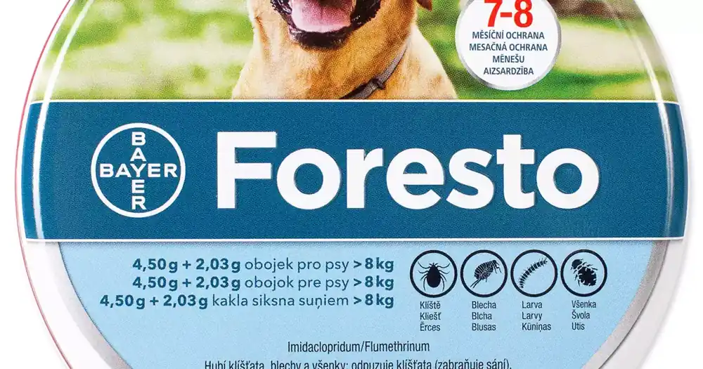 Obojek Foresto antiparazitní 70cm ! Časově Omezené