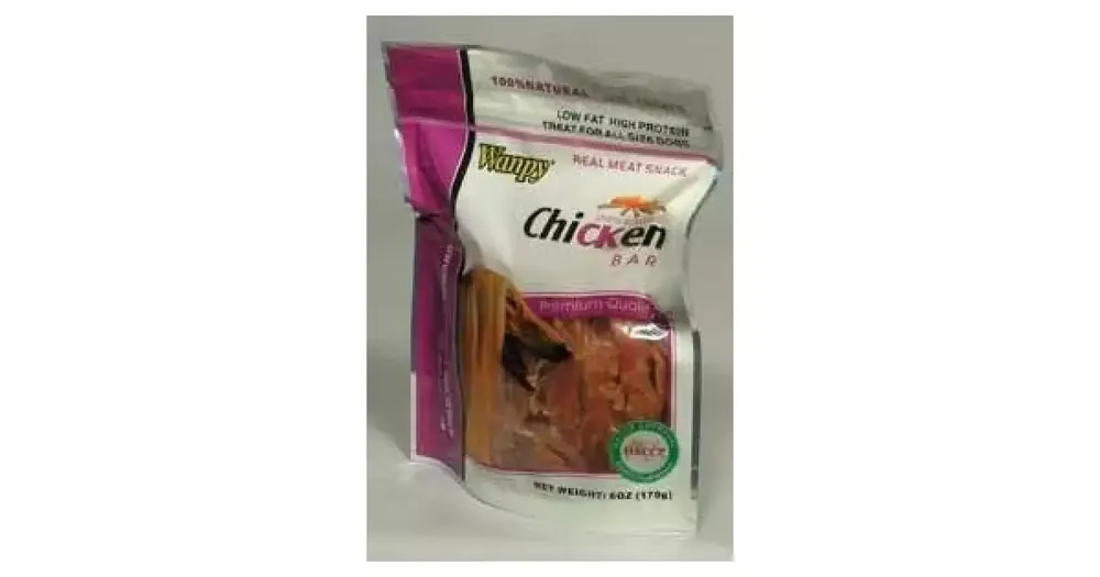 Wanpy Dog pochoutka Jerky Chicken Bar 170g Akční Nabídka