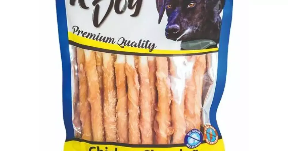 KIDDOG kuřecí masíčko na buvolí tyčince - 8 mm/12 cm 250 g Tovární Cena