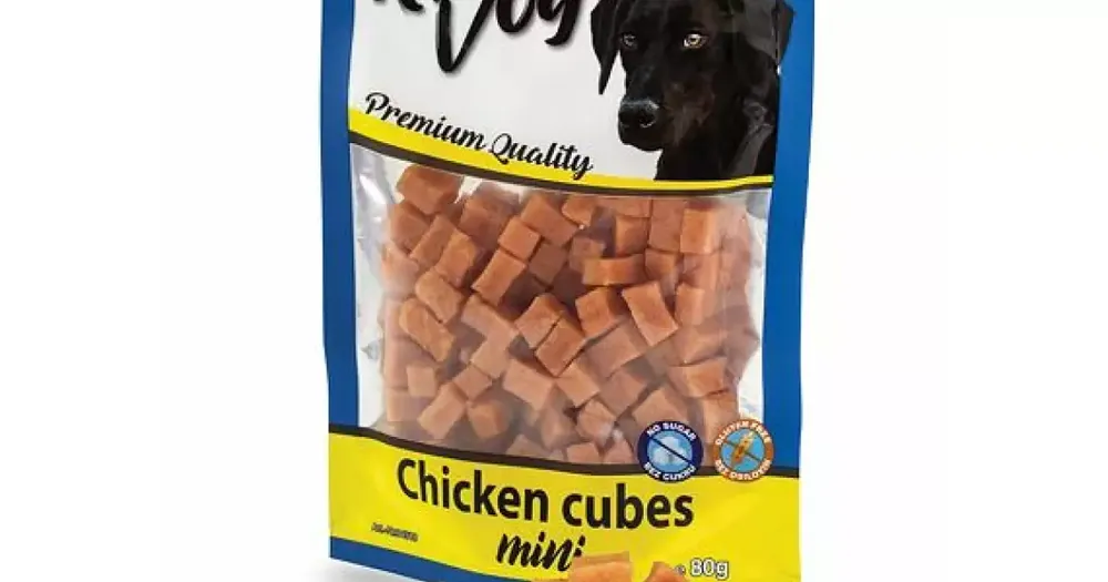 KIDDOG MINI kuřecí kostičky 80 g Přímo Od Výrobce