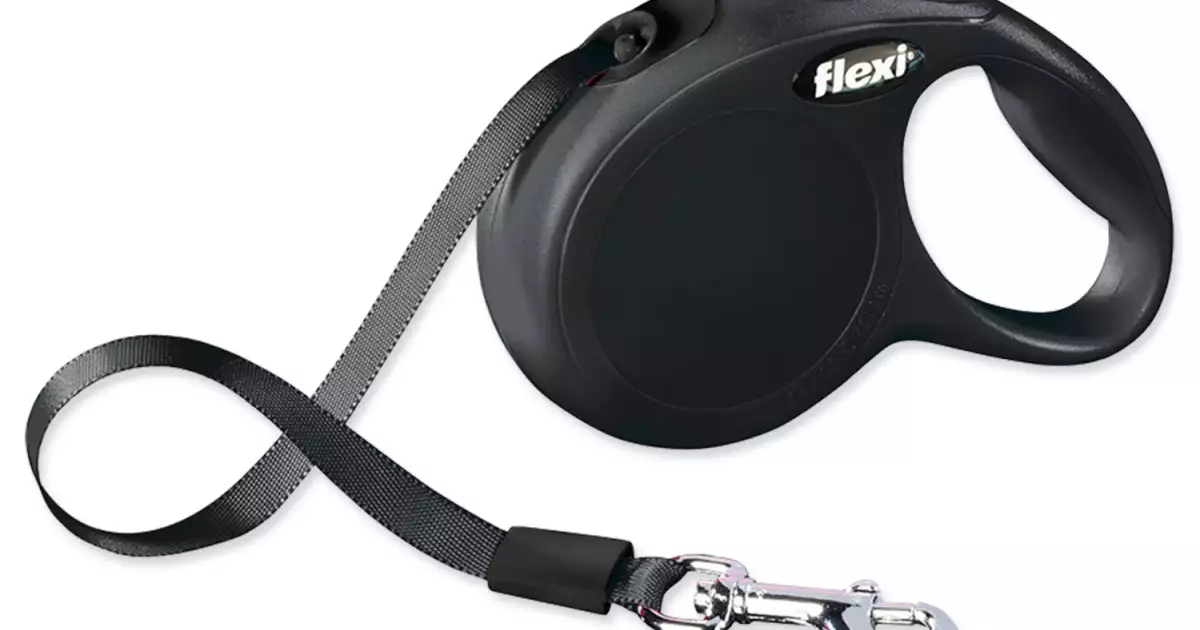 Vodítko Flexi Classic New páska XS černé 3m Speciální Cena