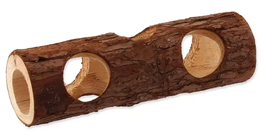 Úkryt Small Animals Kmen stromu dřevěný 7x20cm Dokud Zásoby Vydrží