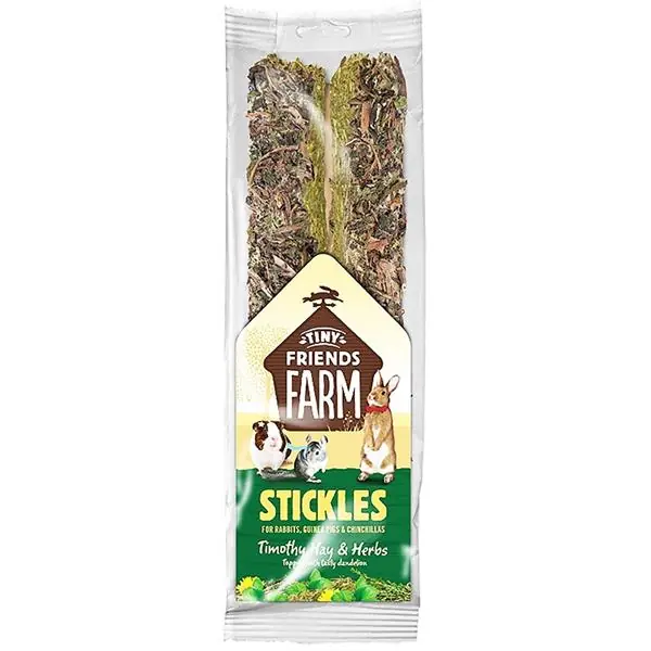 Supreme Tiny FARM Stick.Hay,Herbs-tyč býložravec 2 ks, 100 g Nakupujte Hned