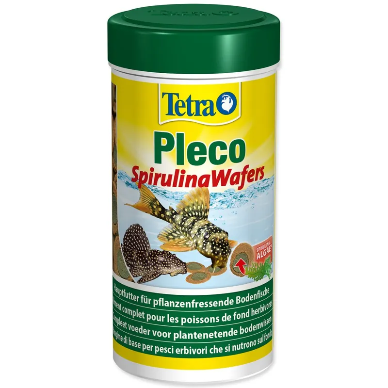 Tetra Pleco Spirulina Wafers - Velikost balení 250 ml Nakupujte Hned