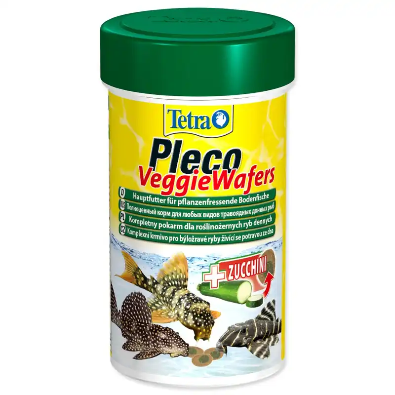 Expresní Doručení Tetra Pleco VeggieWafers - Velikost balení 3,6 l