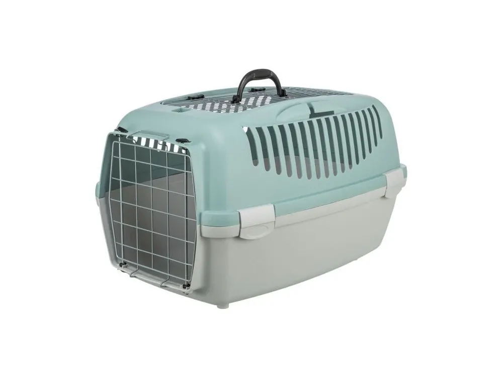 Hit Sezóny Transportní box CAPRI 3 Open Top, S 40 x38 x 61 cm, výklopné otevírání, světlešedá/šalvějová