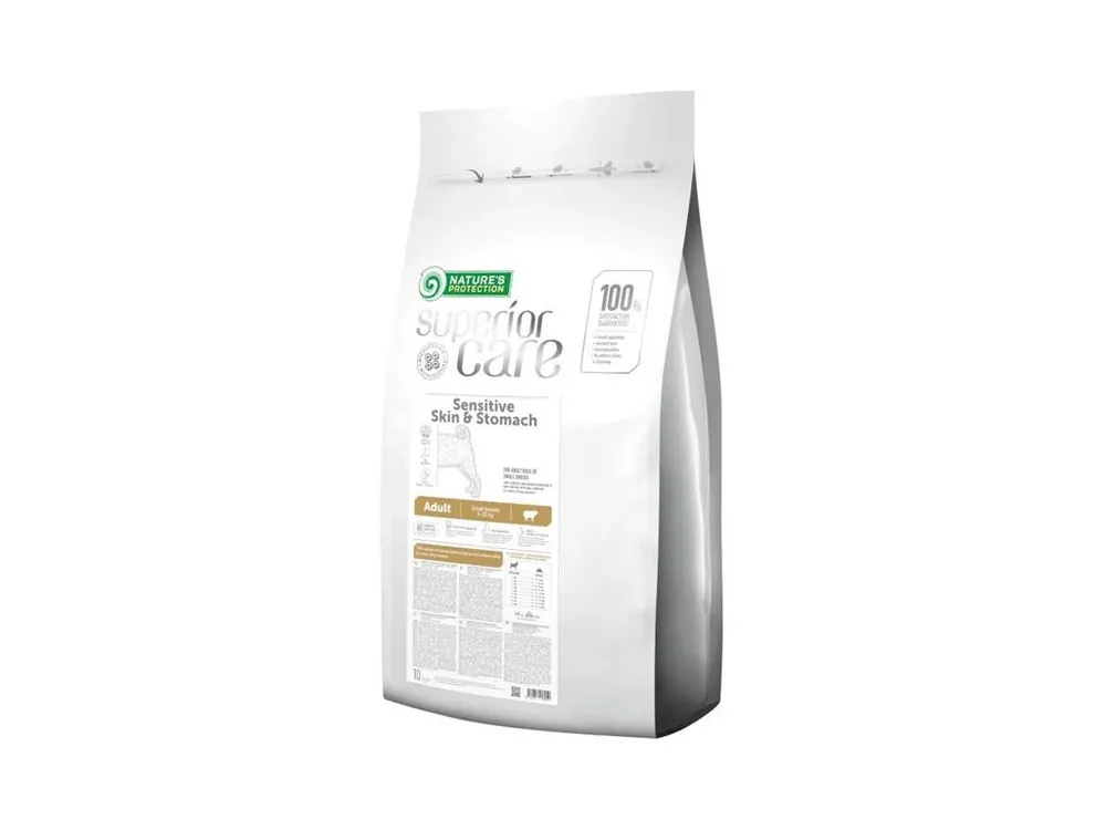 Nejlepší Cena Nature‘s Protection Superior Care Dog Dry Sensitive Adult Small Breeds Lamb 10 kg