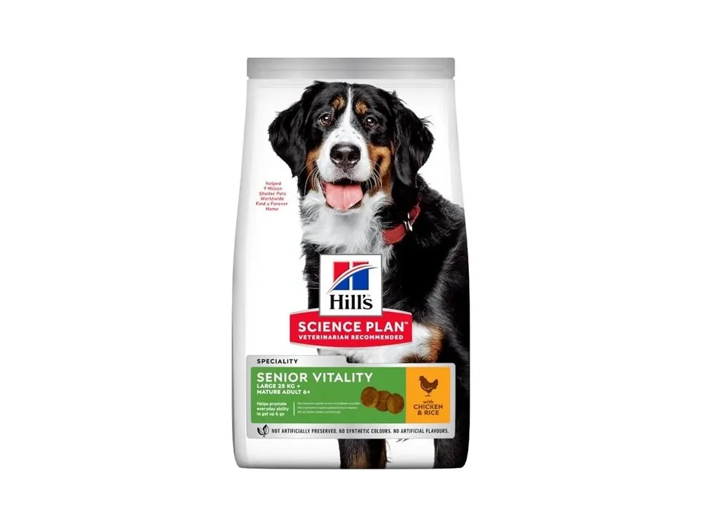 Koupit Online Hill‘s Science Plan Canine Mature Adult 6+ Senior Vitality Large Chicken 14 kg