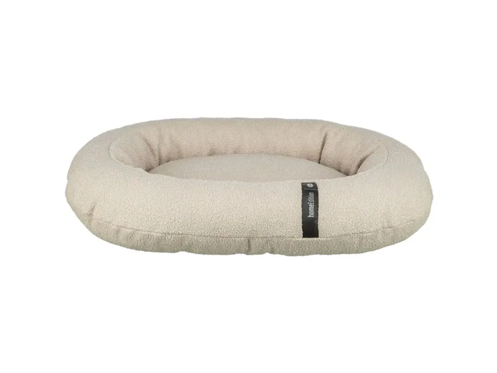 CityStyle Vital Bed HOME Edition, ortopedické oválné lůžko s okrajem, krémová Cenově Výhodný