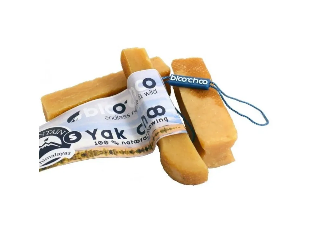 Objednat Nyní BlooChoo YAK Choo Small, 100% přírodní sýrová tyčka z jačího mléka, 30-50 g