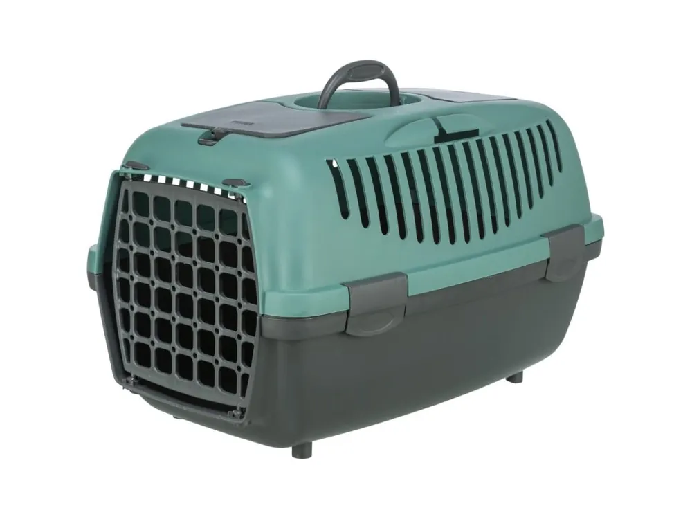 Transportní box CAPRI II, XS-S 37x34x55cm (max. 8kg), tmavě šedá/petrolejová Hit Sezóny