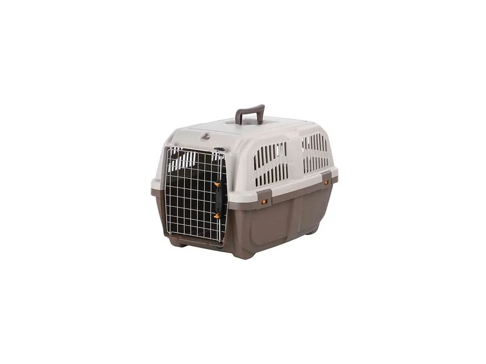 Akční Nabídka Transportní přepravka SKUDO 3, S, 40x39x60cm tmavě šedá/písková (max. 24kg)