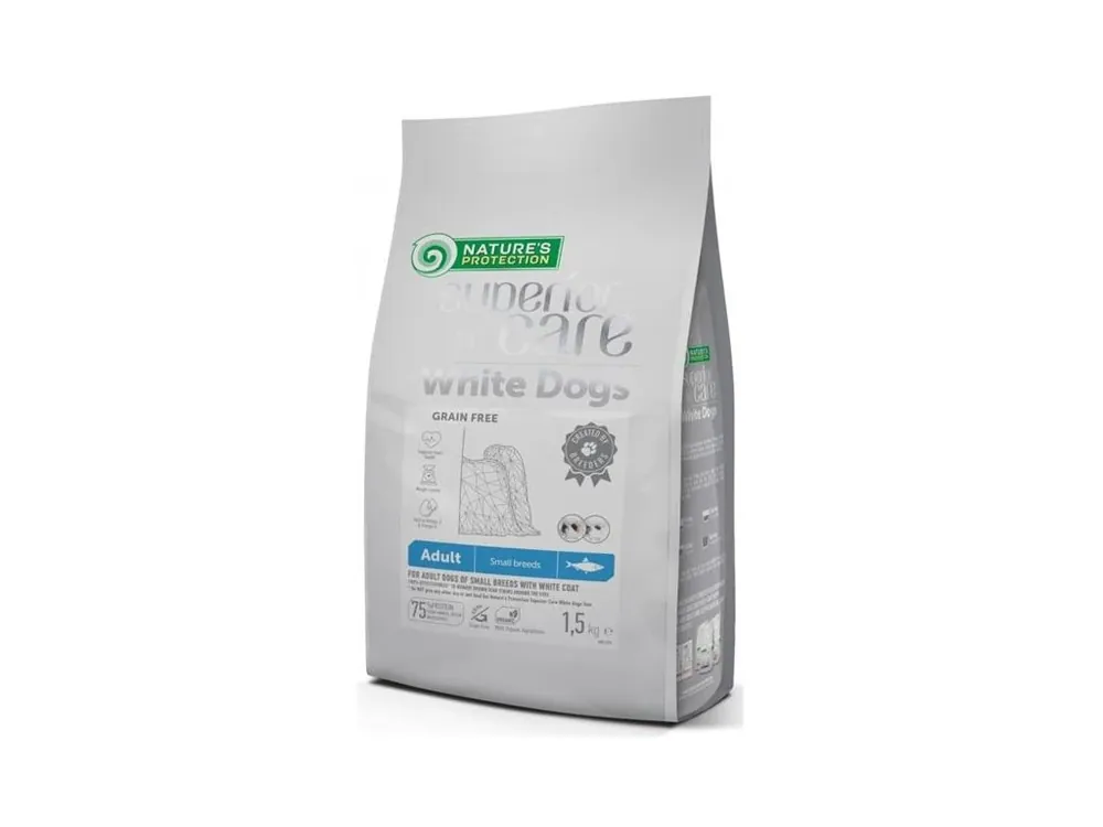 Nature‘s Protection Dog Dry Superior Care Adult SB White GF Herring 1,5 kg Aktuální