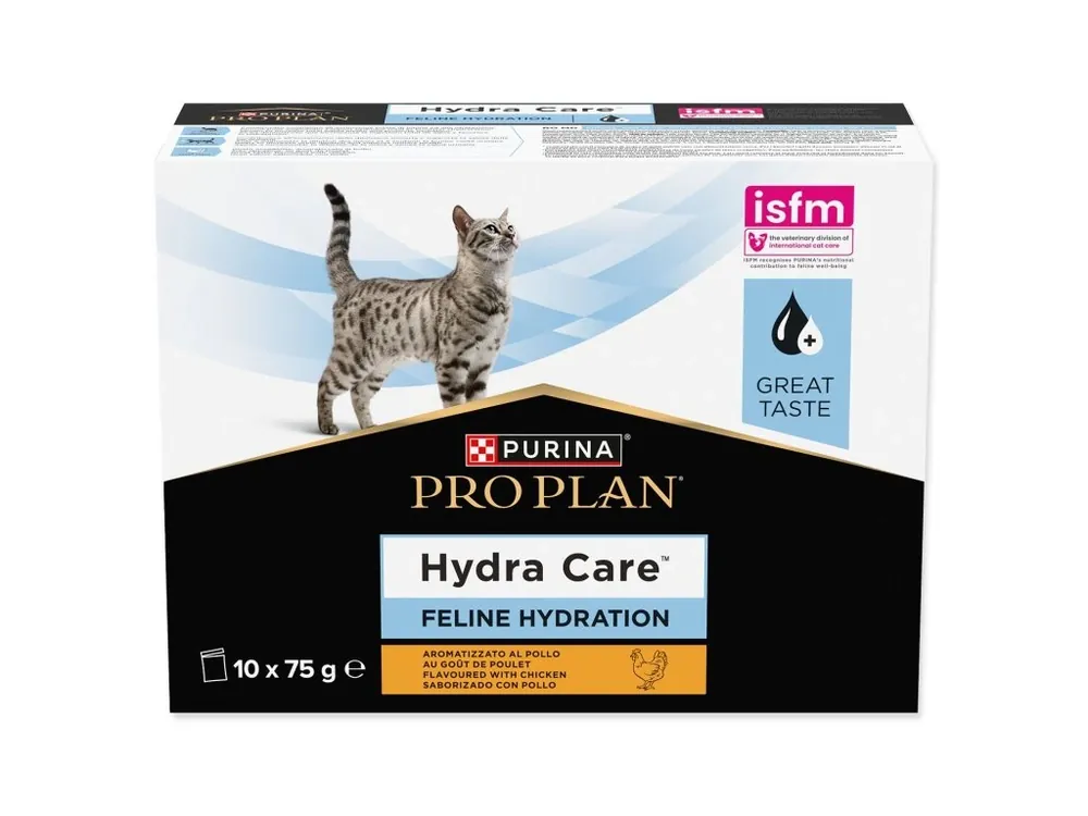 Kapsička PURINA PRO PLAN Hydra Care Feline doplněk hydratační kuře 10x75 g Nejlepší Cena