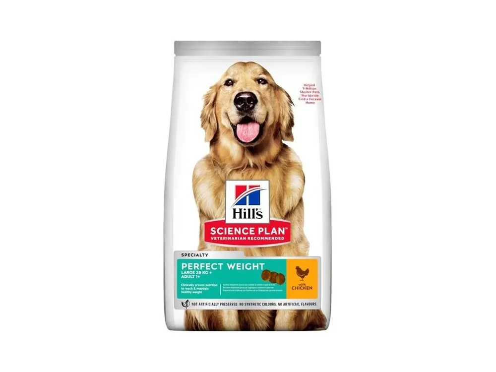 Pouze Dnes Hill‘s Science Plan Canine Adult Perfect Weight Large Breed Chicken 12 kg